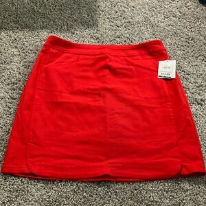 Kate Park Red Pencil Skirt